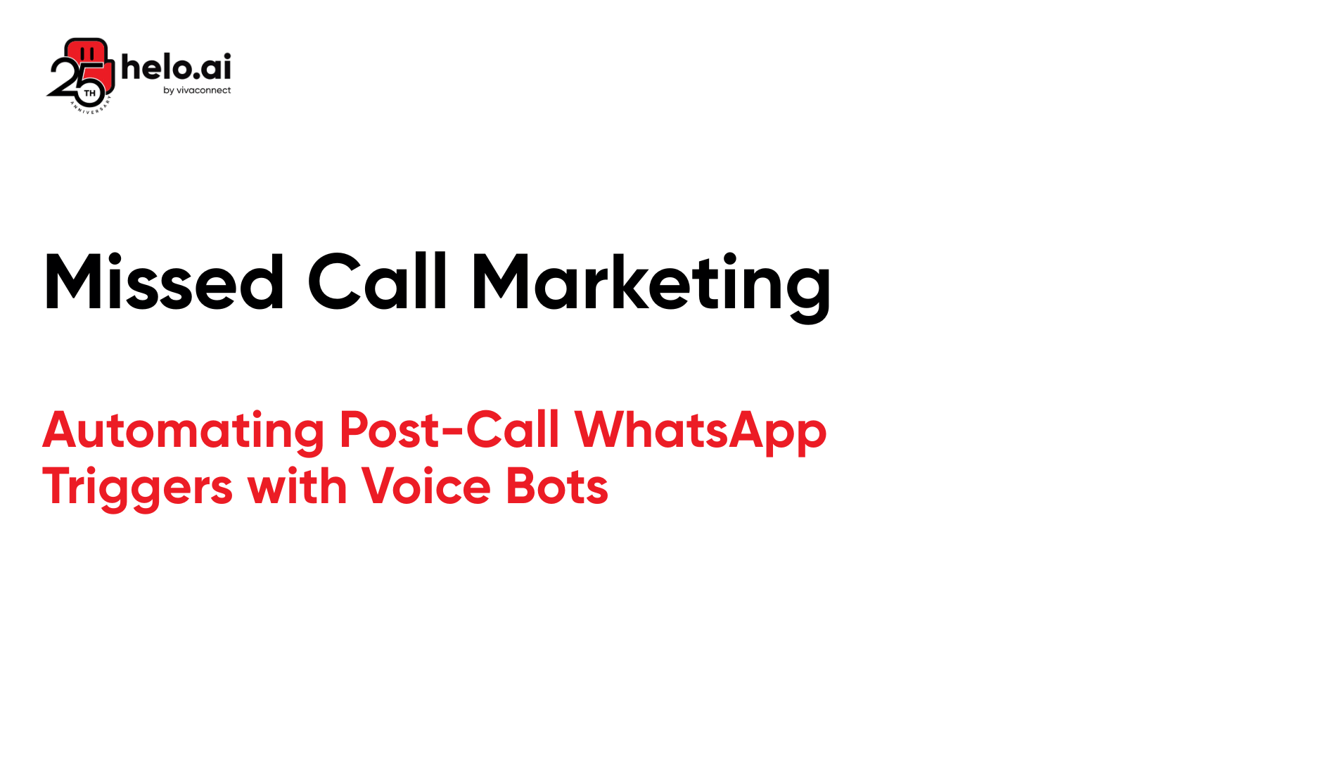 Missed Call Marketing